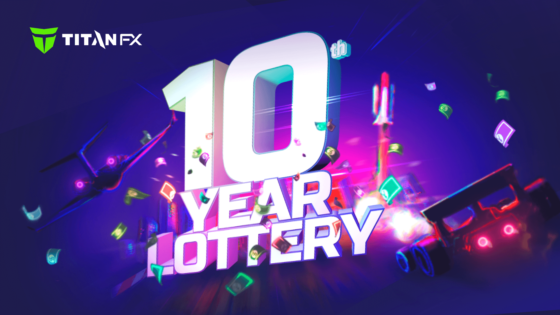 10th Anniversary?Total Prizes Over $130k in a 10-Week Lottery!